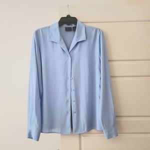 Light blue blouse